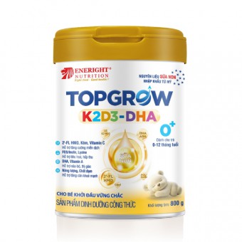  Topgrow K2D3 – DHA 0+ 800g